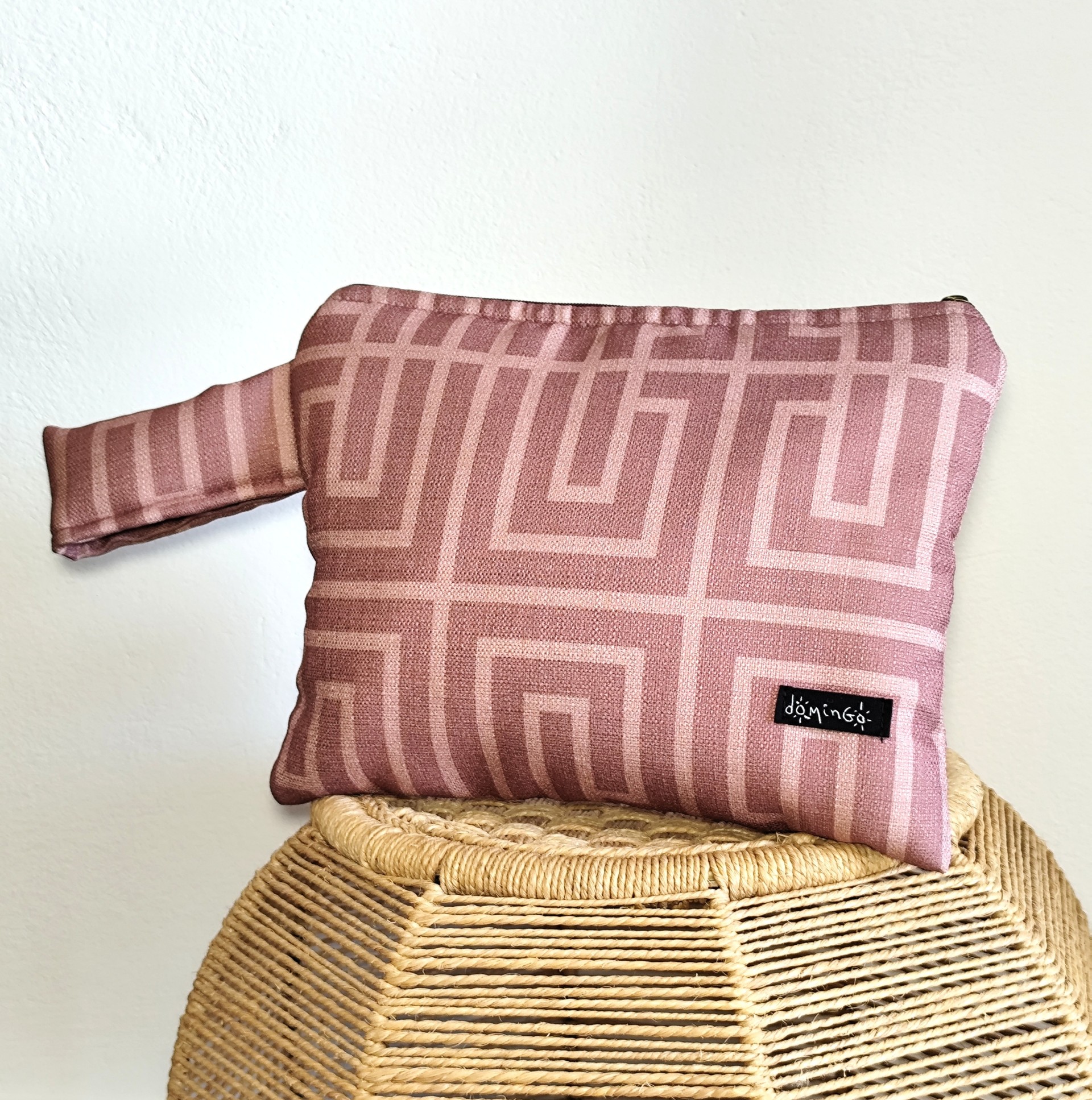 Handbag puffer Μαίανδρρος pink
